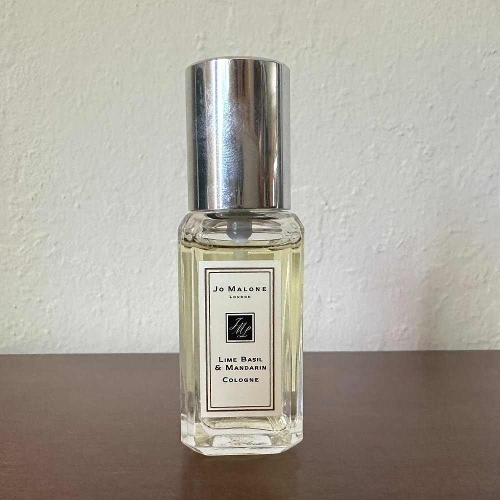 Jo Malone Lime Basil & Mandarin Cologne, 03 Fl Oz / 0.9ML, Pre-Owned